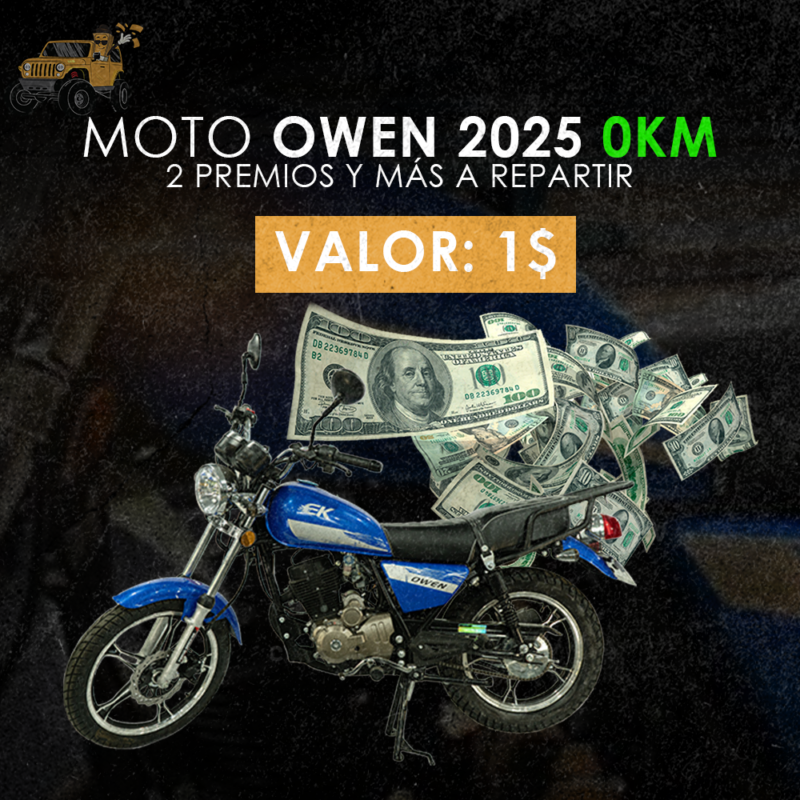 SORTEO MOTO OWEN 0KM